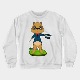 Meerkat Wizard Magic wand Crewneck Sweatshirt